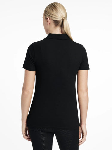 LeMieux Classique Polo Shirt Black| Online For Equine