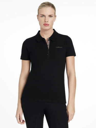 LeMieux Classique Polo Shirt Black| Online For Equine