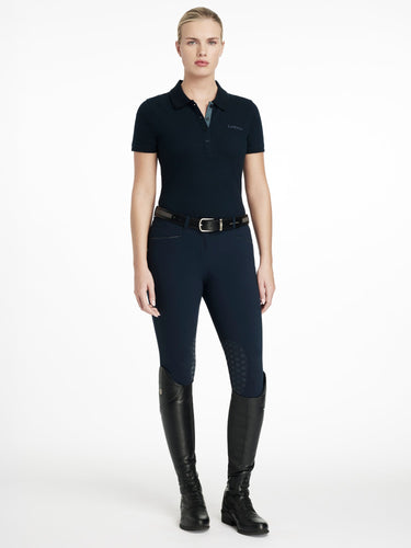 LeMieux Classique Polo Shirt Navy| Online For Equine