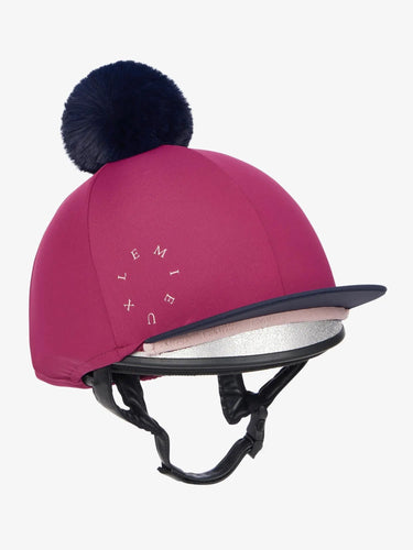 LeMieux Classique Pom Hat Silk Blackberry| Online For Equine