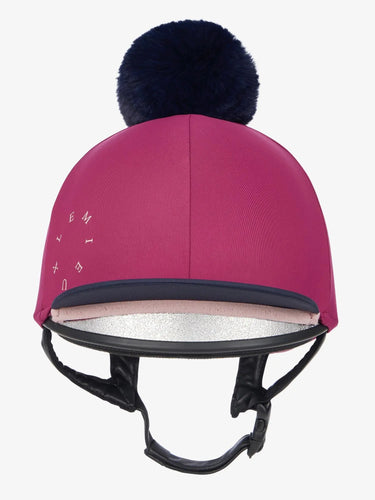 LeMieux Classique Pom Hat Silk Blackberry| Online For Equine