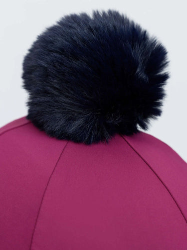 LeMieux Classique Pom Hat Silk Blackberry| Online For Equine