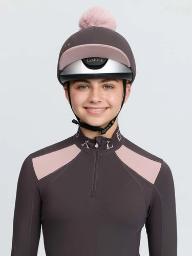 LeMieux Classique Pom Hat Silk Cocoa| Online For Equine