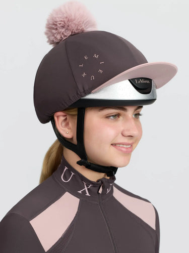 LeMieux Classique Pom Hat Silk Cocoa| Online For Equine