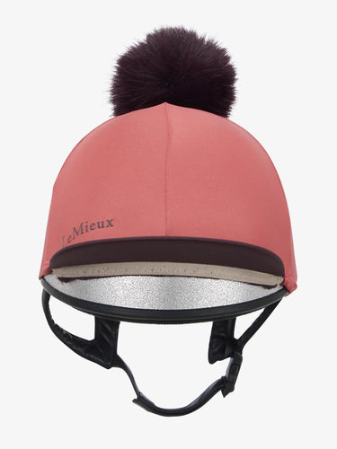 LeMieux Classique Pom Hat Silk Cranberry| Online For Equine