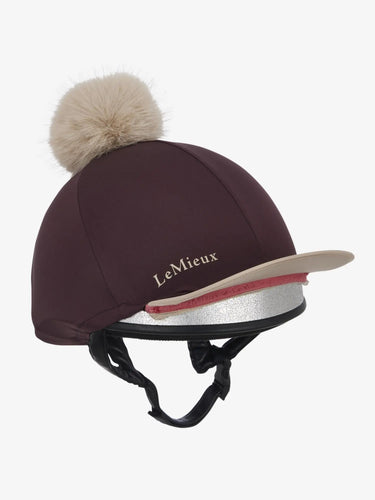 LeMieux Classique Pom Hat Silk Damson| Online For Equine