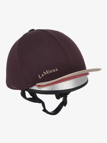 LeMieux Classique Pom Hat Silk Damson| Online For Equine