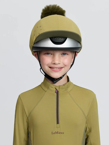 LeMieux Classique Pom Hat Silk Gooseberry| Online For Equine