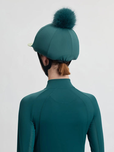 LeMieux Classique Pom Hat Silk Jungle| Online For Equine
