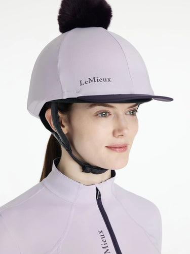 LeMieux Classique Pom Hat Silk Lilac| Online For Equine
