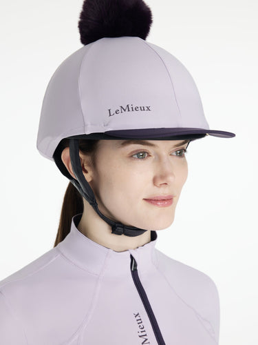 LeMieux Classique Pom Hat Silk Lilac| Online For Equine