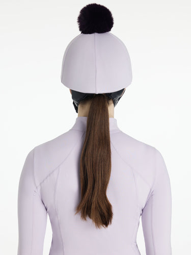 LeMieux Classique Pom Hat Silk Lilac| Online For Equine