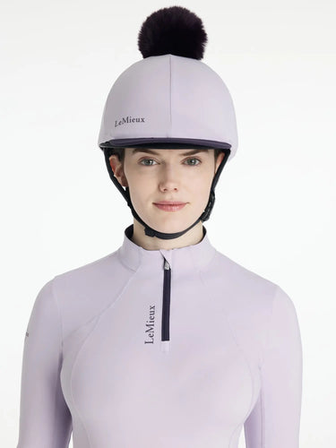 LeMieux Classique Pom Hat Silk Lilac| Online For Equine
