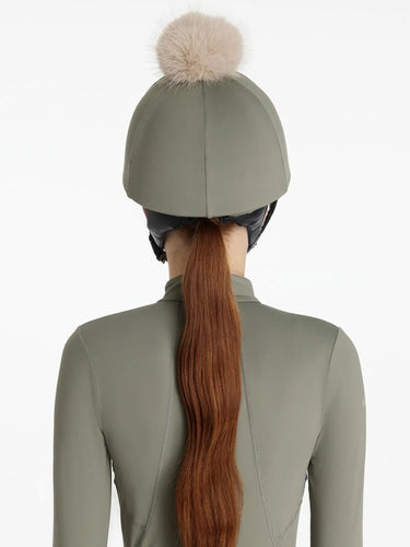 LeMieux Classique Pom Hat Silk Rosemary| Online For Equine