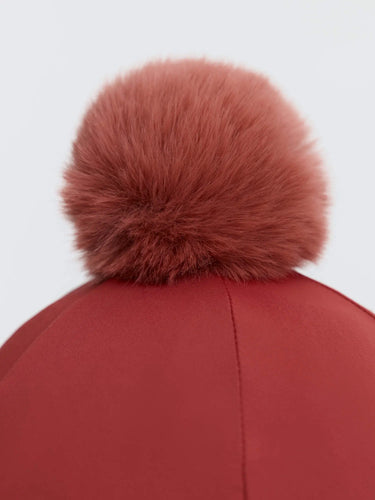 LeMieux Classique Pom Hat Silk Russet| Online For Equine