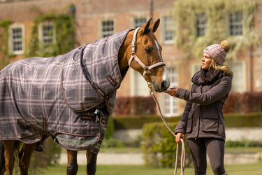LeMieux Cocoa Arika Heritage Check 200g Turnout Rug Cocoa| Online For Equine