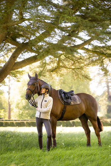 LeMieux Cocoa Heritage Check Jump Square Cocoa| Online For Equine