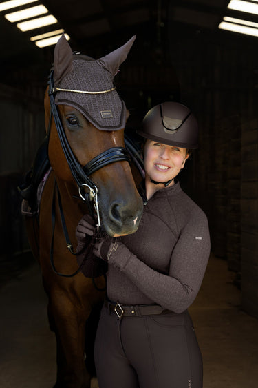 LeMieux Cocoa Heritage Fly Hood Cocoa| Online For Equine
