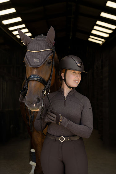 LeMieux Cocoa Heritage Fly Hood Cocoa| Online For Equine