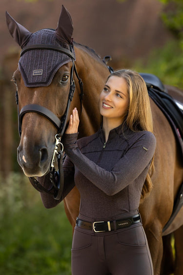 LeMieux Cocoa Heritage Fly Hood Cocoa| Online For Equine