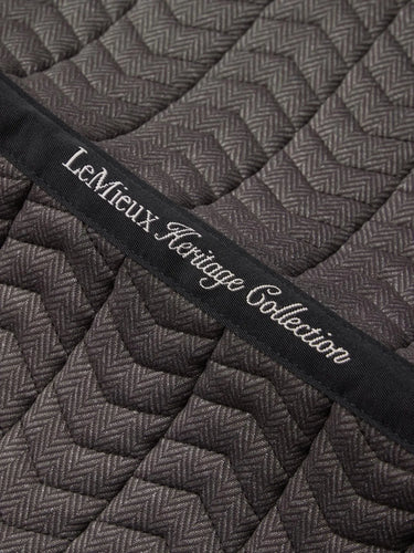 LeMieux Cocoa Heritage Herringbone Dressage Square Cocoa| Online For Equine