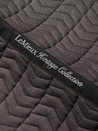 LeMieux Cocoa Heritage Herringbone Dressage Square Cocoa| Online For Equine