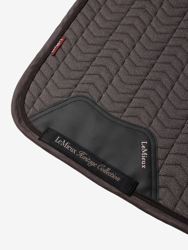 LeMieux Cocoa Heritage Herringbone Dressage Square Cocoa| Online For Equine