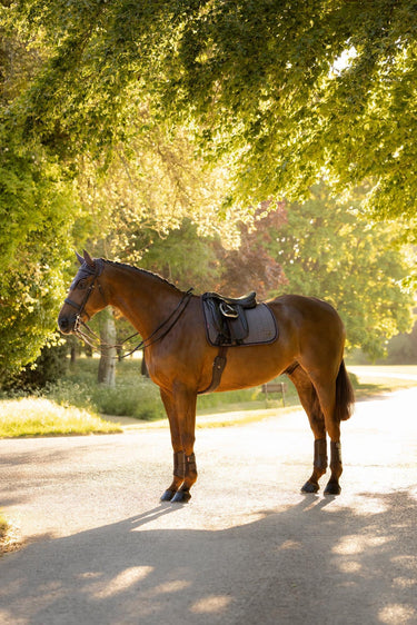 LeMieux Cocoa Heritage Herringbone Dressage Square Cocoa| Online For Equine