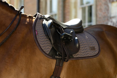 LeMieux Cocoa Heritage Herringbone Jump Square Cocoa| Online For Equine