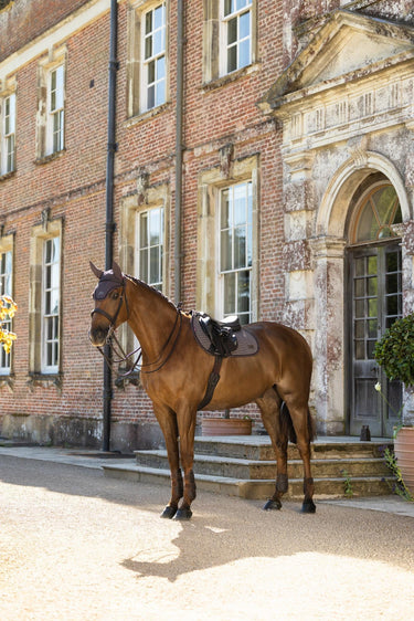 LeMieux Cocoa Heritage Herringbone Jump Square Cocoa| Online For Equine