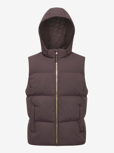LeMieux Cocoa Young Rider Joey Hooded Gilet Cocoa| Online For Equine