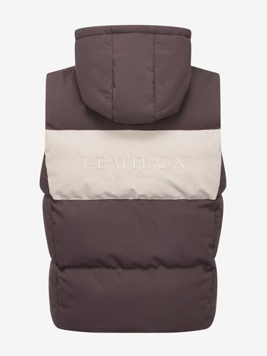 LeMieux Cocoa Young Rider Joey Hooded Gilet Cocoa| Online For Equine