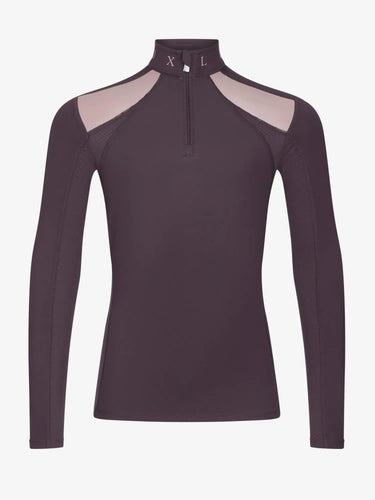 LeMieux Cocoa Young Rider Mia Mesh Base Layer Cocoa| Online For Equine