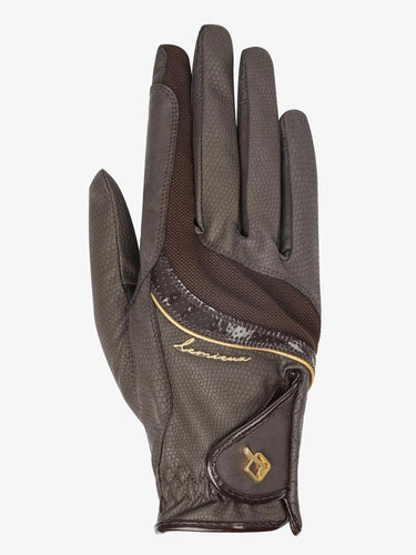 LeMieux Competition Gloves Brown