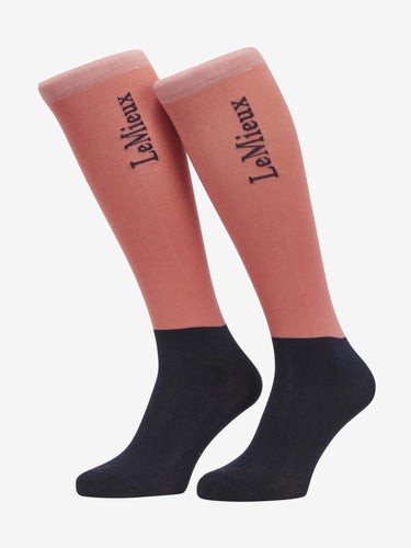 LeMieux Competition Socks 2 Pack Cranberry| Online For Equine