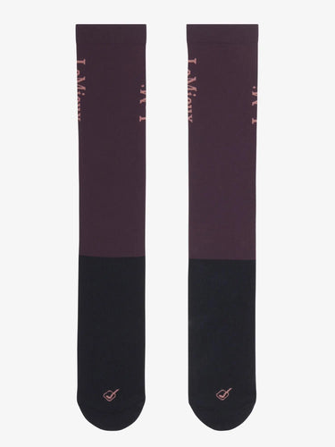 LeMieux Competition Socks 2 Pack Damson| Online For Equine