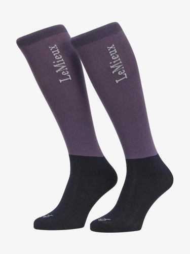 LeMieux Competition Socks 2 Pack Juniper| Online For Equine
