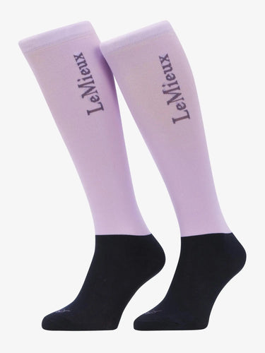 LeMieux Competition Socks 2 Pack Lilac| Online For Equine