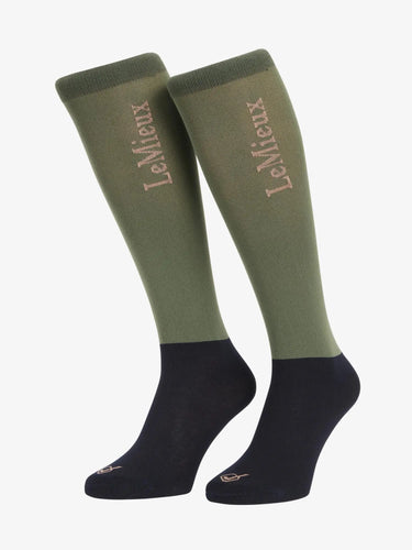 LeMieux Competition Socks 2 Pack Rosemary| Online For Equine