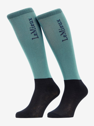 LeMieux Competition Socks 2 pack Aloe| Online For Equine