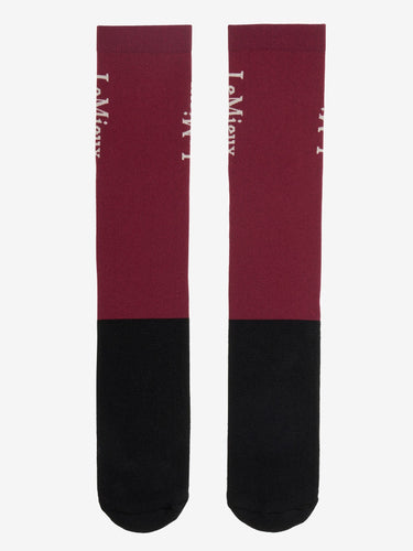 LeMieux Competition Socks 2 pack Blackberry| Online For Equine