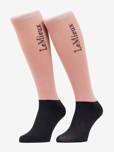 LeMieux Competition Socks 2 pack Wild Rose| Online For Equine