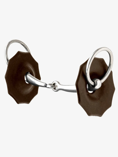 LeMieux Contoured Rubber Bit Guards Brown| Online For Equine