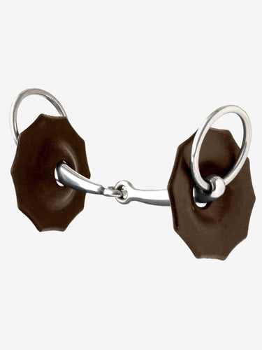 LeMieux Contoured Rubber Bit Guards Brown| Online For Equine
