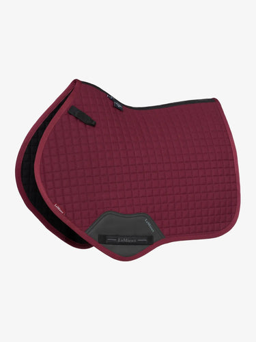LeMieux Cotton Close Contact Square Burgundy| Online For Equine