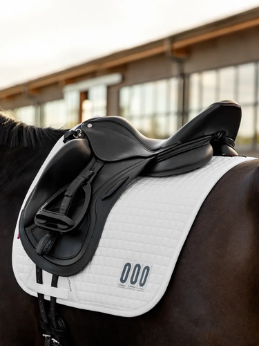 LeMieux Cotton Dressage Competition Square White