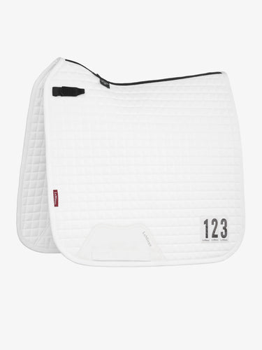 LeMieux Cotton Dressage Competition Square White