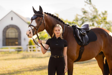 LeMieux Cotton GP Square Black| Online For Equine
