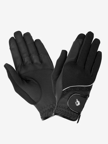 LeMieux Crystal Gloves Black| Online For Equine