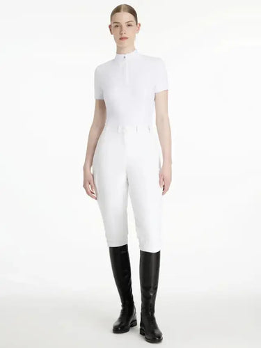 Buy LeMieux Darcey Competition Waterproof 3/4 Over Breeches White | Online for Equine